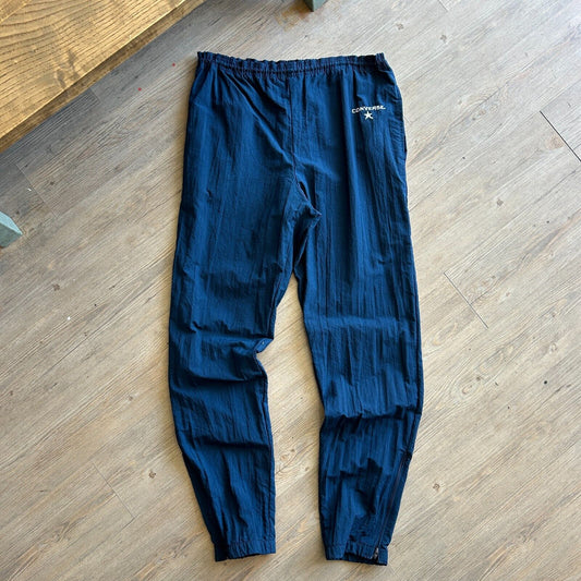 VINTAGE 80s | Converse Sm Logo Nylon Track Pants sz M