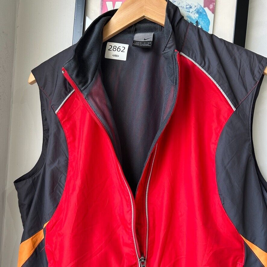 VINTAGE | Nike Running Technical Lightweight Vest Jacket sz M