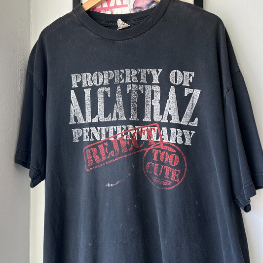 VINTAGE | Alcatraz Reject Too Cute T-Shirt sz L
