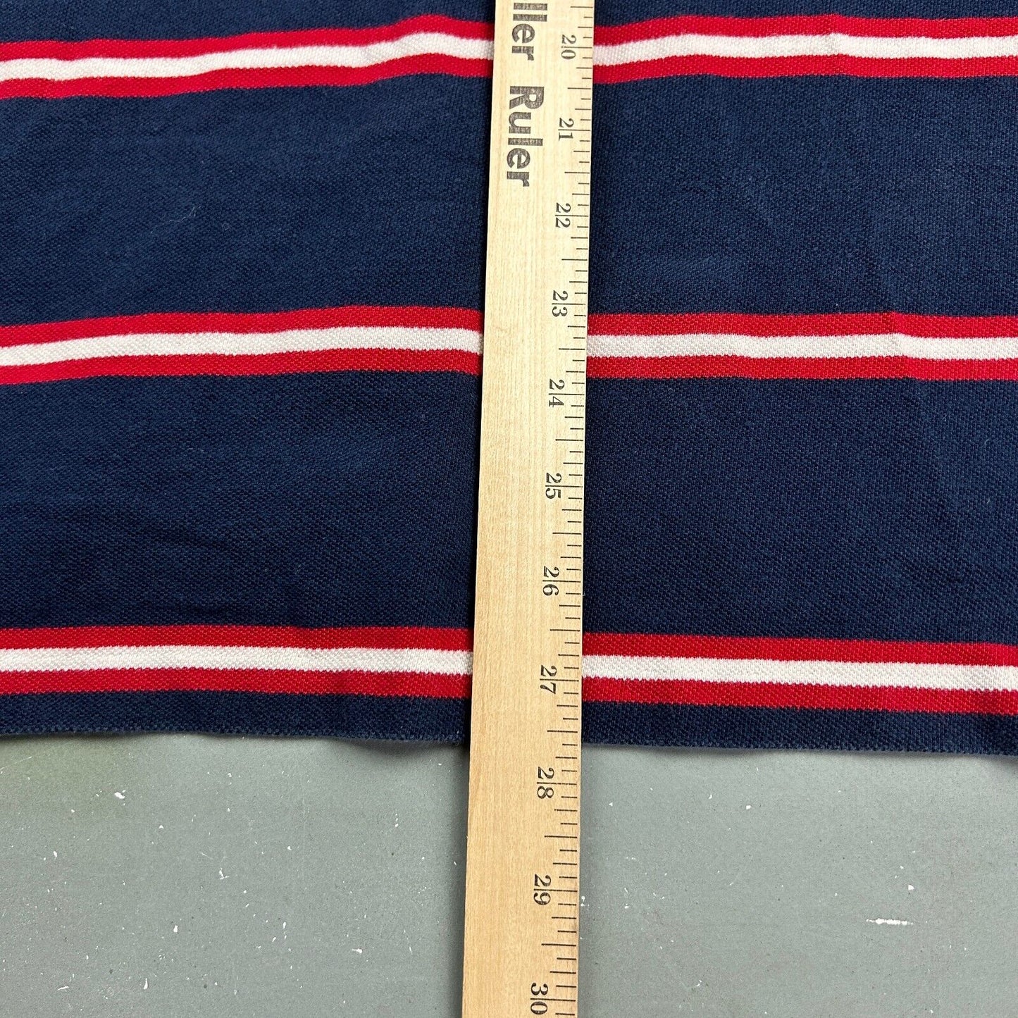 VINTAGE Ralph Lauren Striped Polo Shirt sz Medium Adult