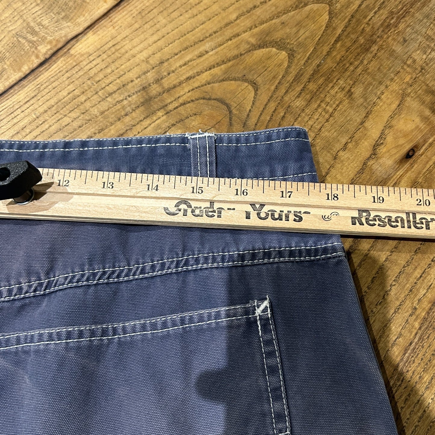VINTAGE 90s | Bum Sun Faded Loose Fit Carpenter Workwear Shorts sz W35/36