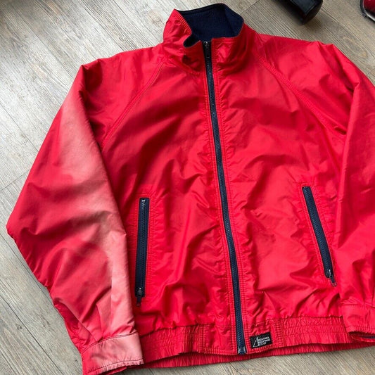 VINTAGE 90s | MEC Mountain Equipment Co-op Sun Faded Fleece Jacket sz M