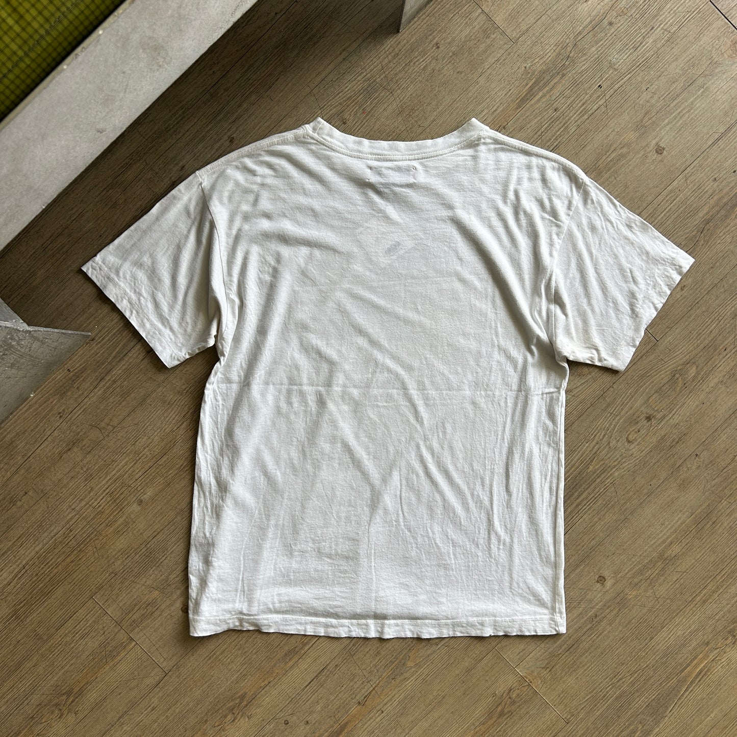 424 | Stamped Logo White T-Shirt sz L