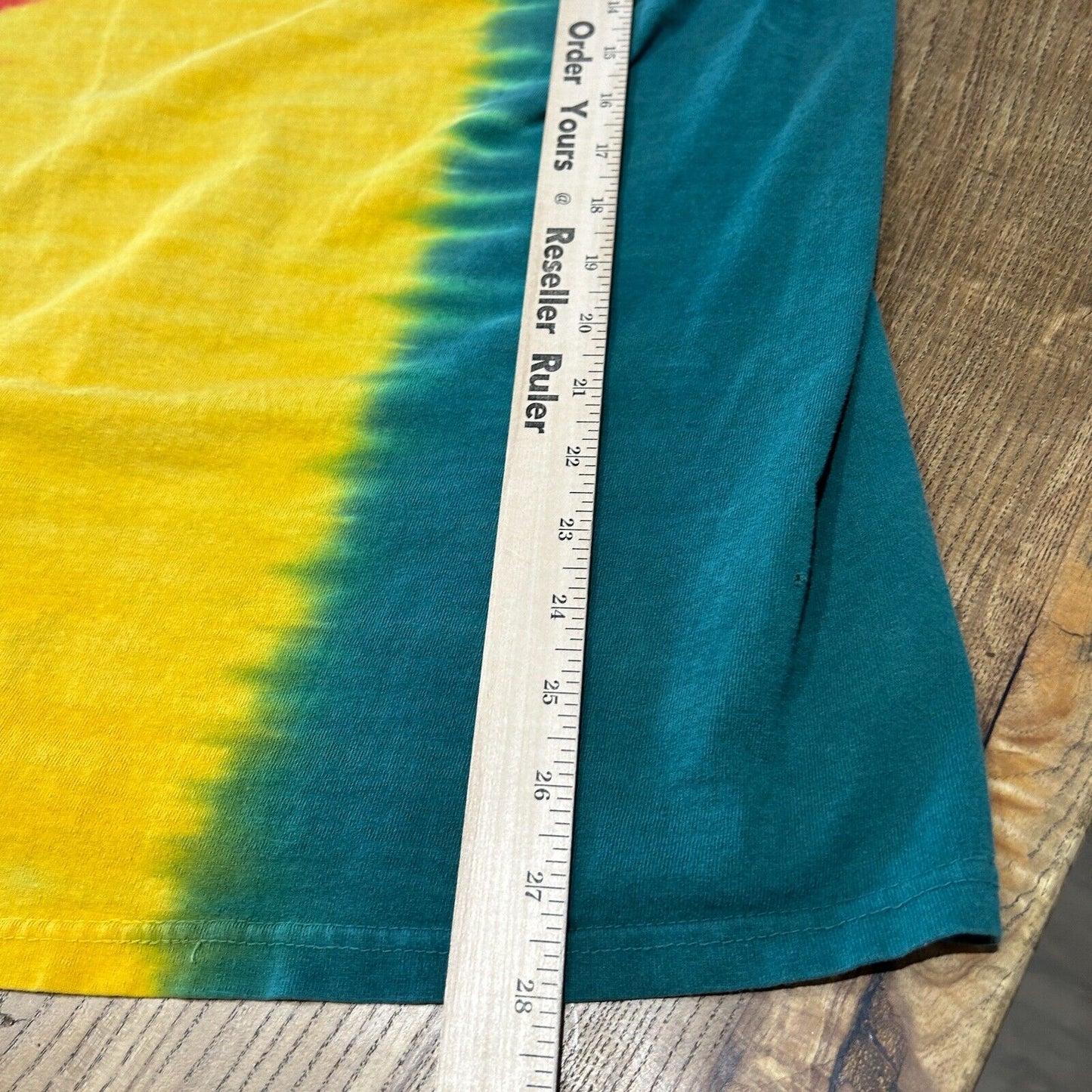 VINTAGE 90s | Bob Marley One Love One Heart Rasta Tye Dye T-Shirt sz M