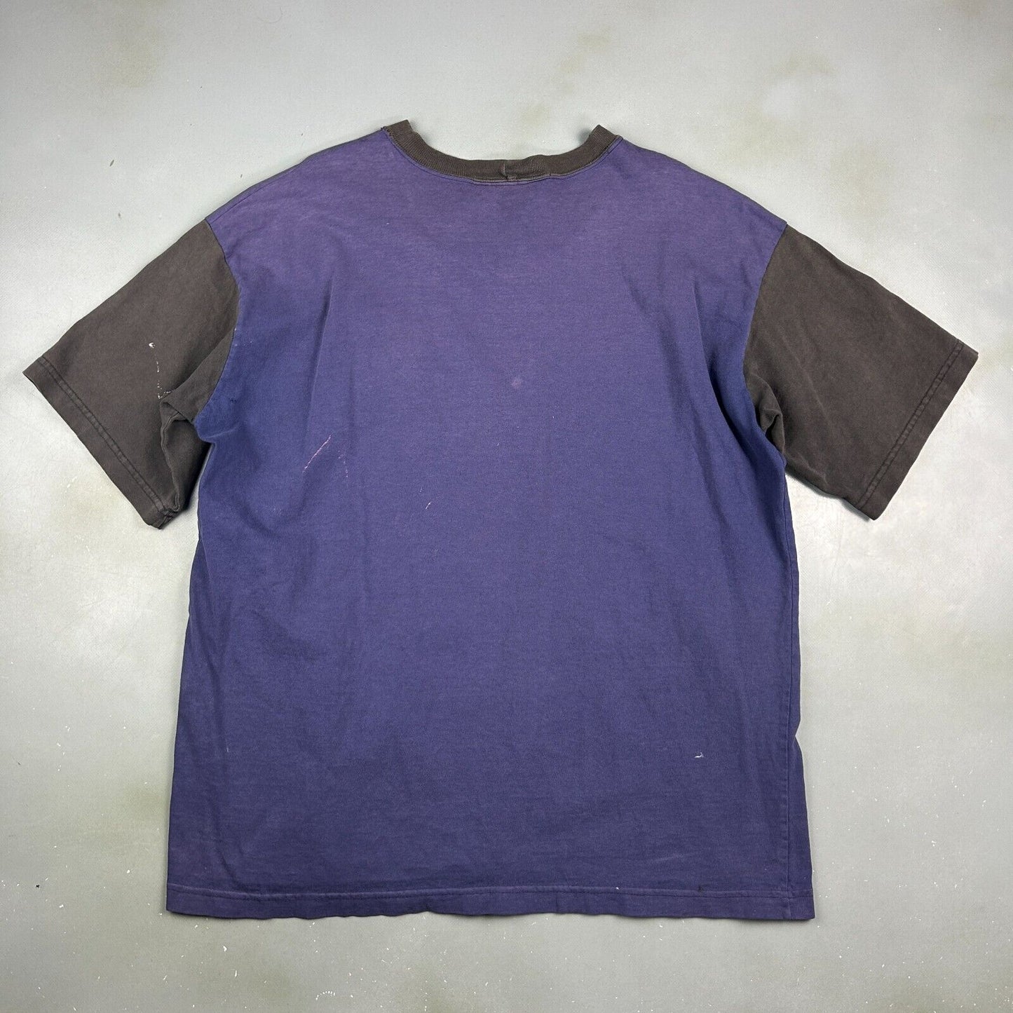 VINTAGE 90s | St. Louis Blues Embroidered Logo Faded Hockey T-Shirt sz XL Adult