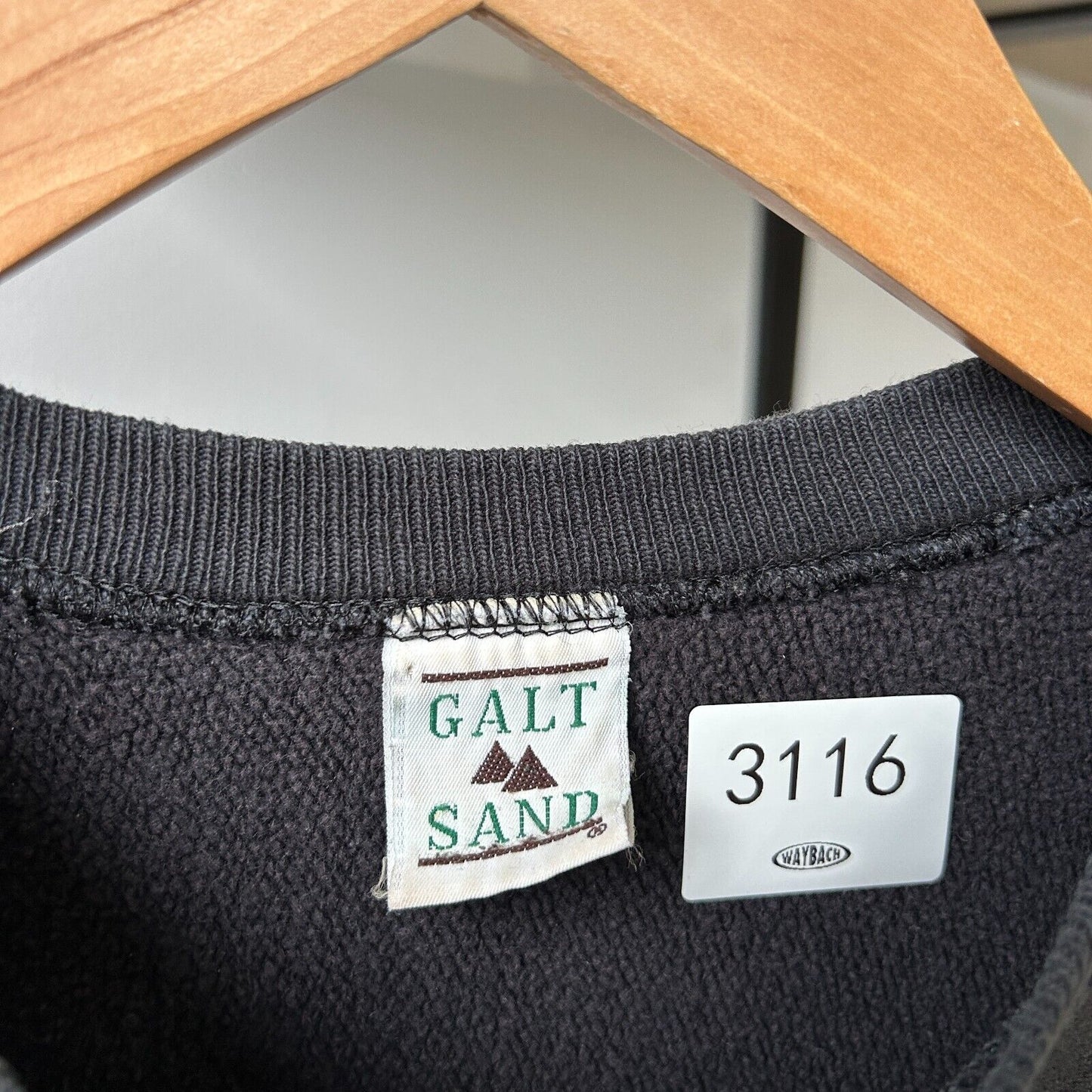 VINTAGE 90s | Iowa College Heavyweight Crew Sweater sz M
