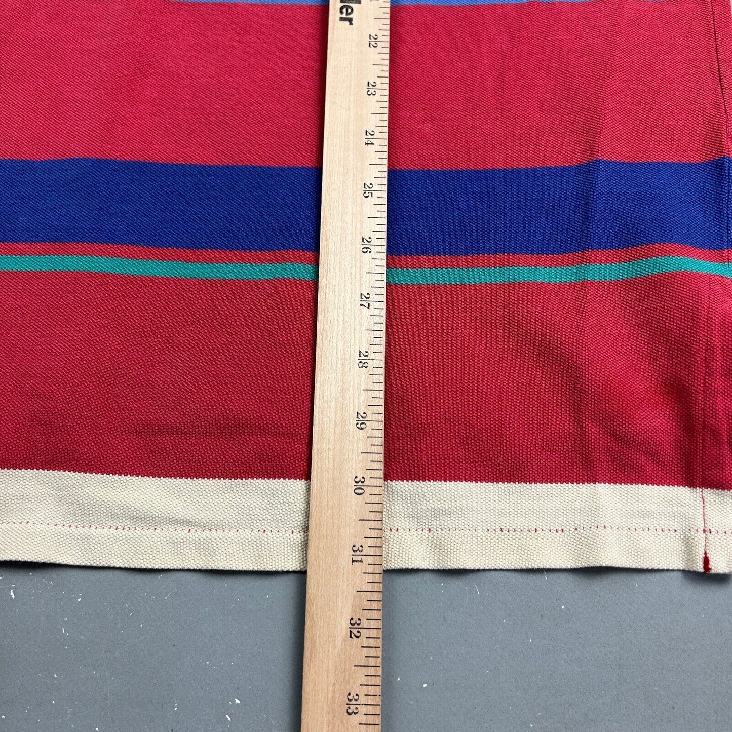 VINTAGE 90s Ralph Lauren Striped Polo Shirt sz XL Adult