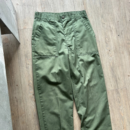 VINTAGE 80s 90s | OG-507 Trousers Army Combat Pants W31 L31