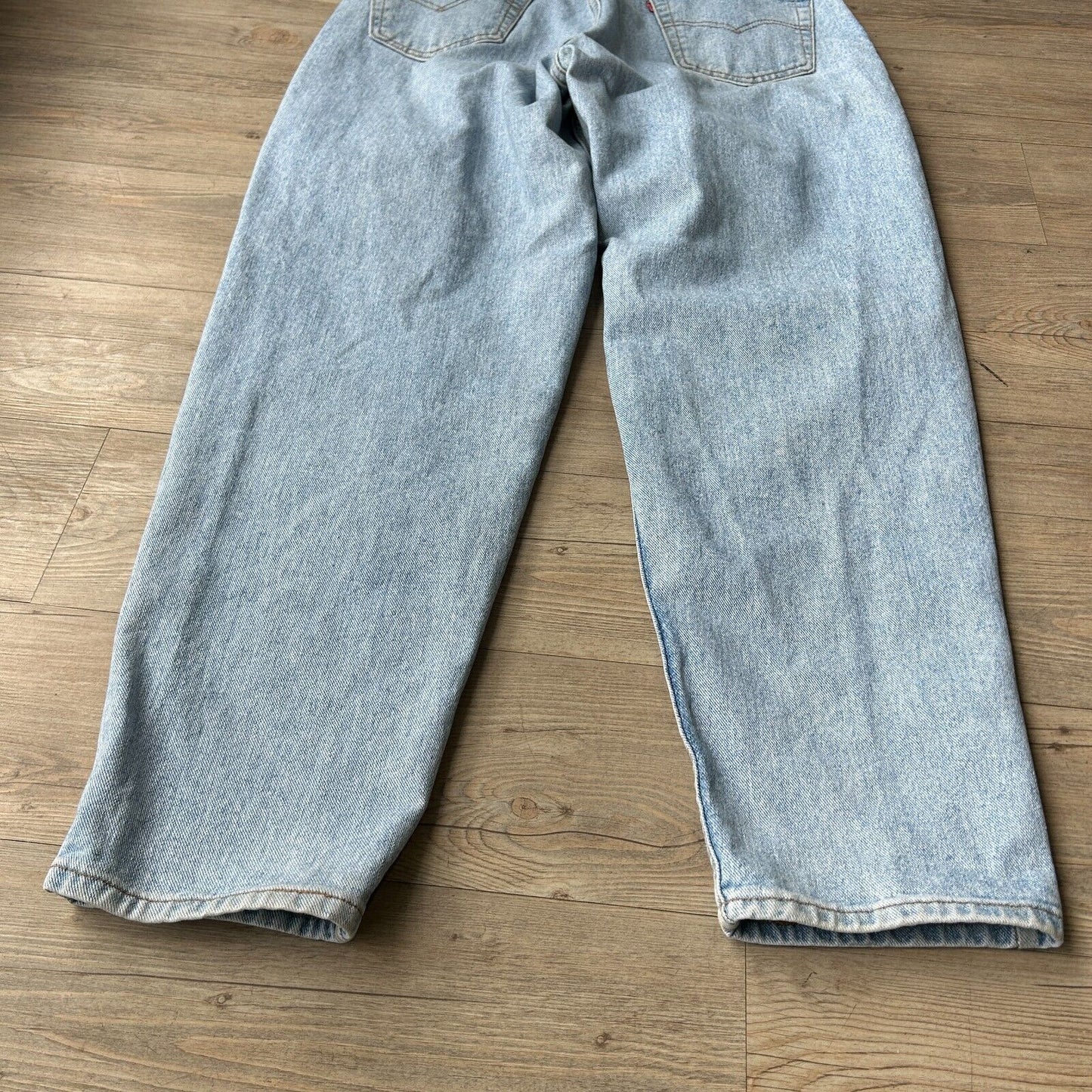 VINTAGE 90s | Levis 560 Made In USA Blue Jeans Pants sz W35 L32
