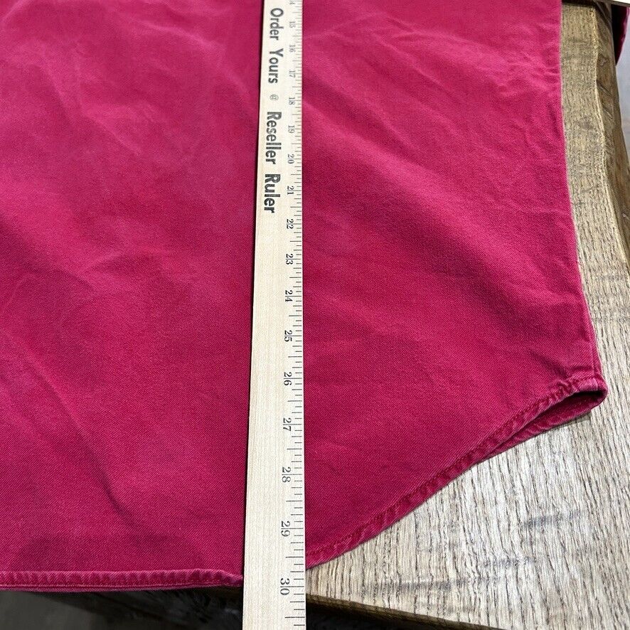VINTAGE | LEVIS Red Tab Denim Button Down Shirt sz M