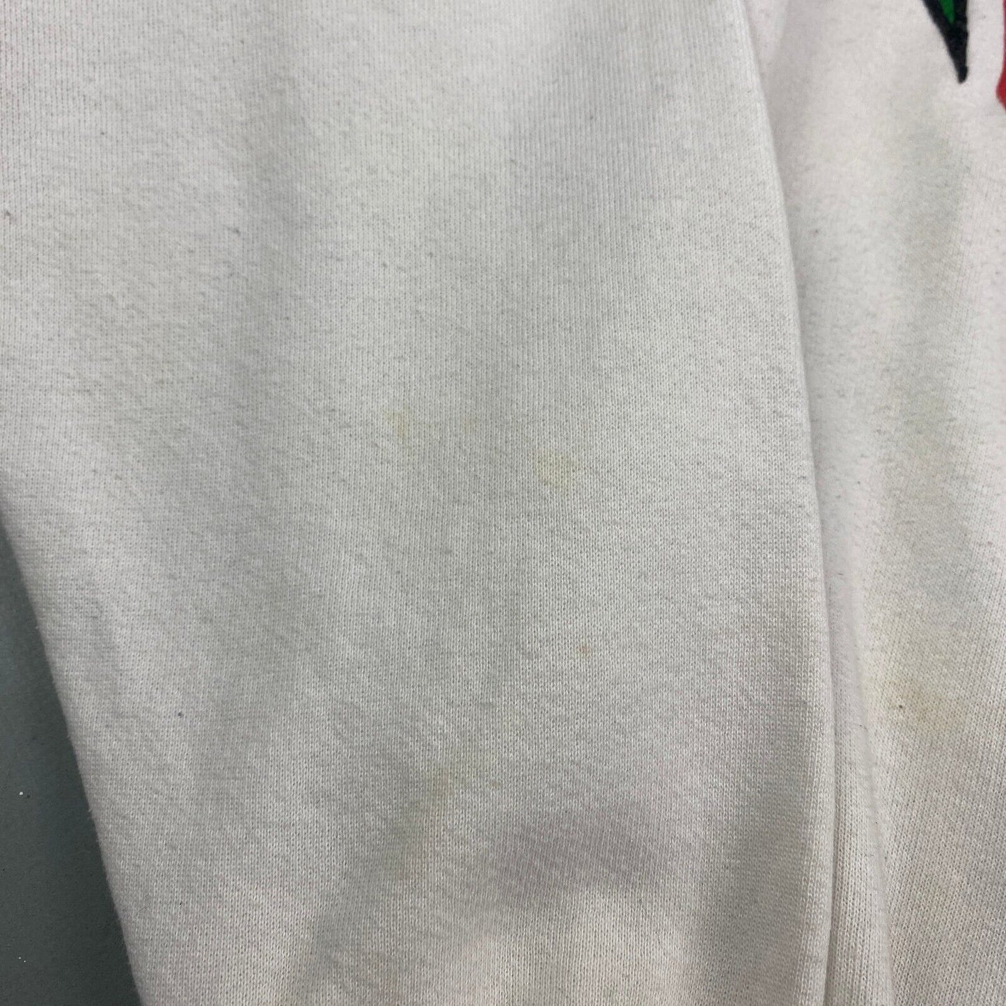 VINTAGE 90s Lafayette Apple Festival White Crewneck Sweater sz XL Mens