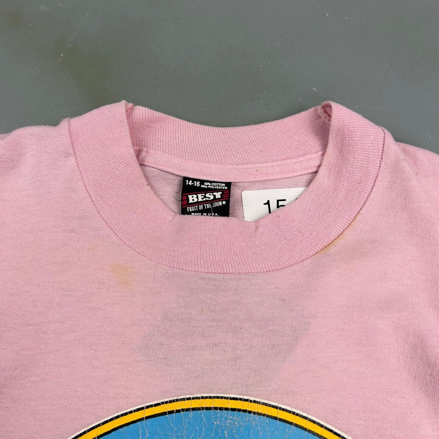 VINTAGE 90s | Field Of Dreams Iowa Pink T-Shirt sz XS Men Adult