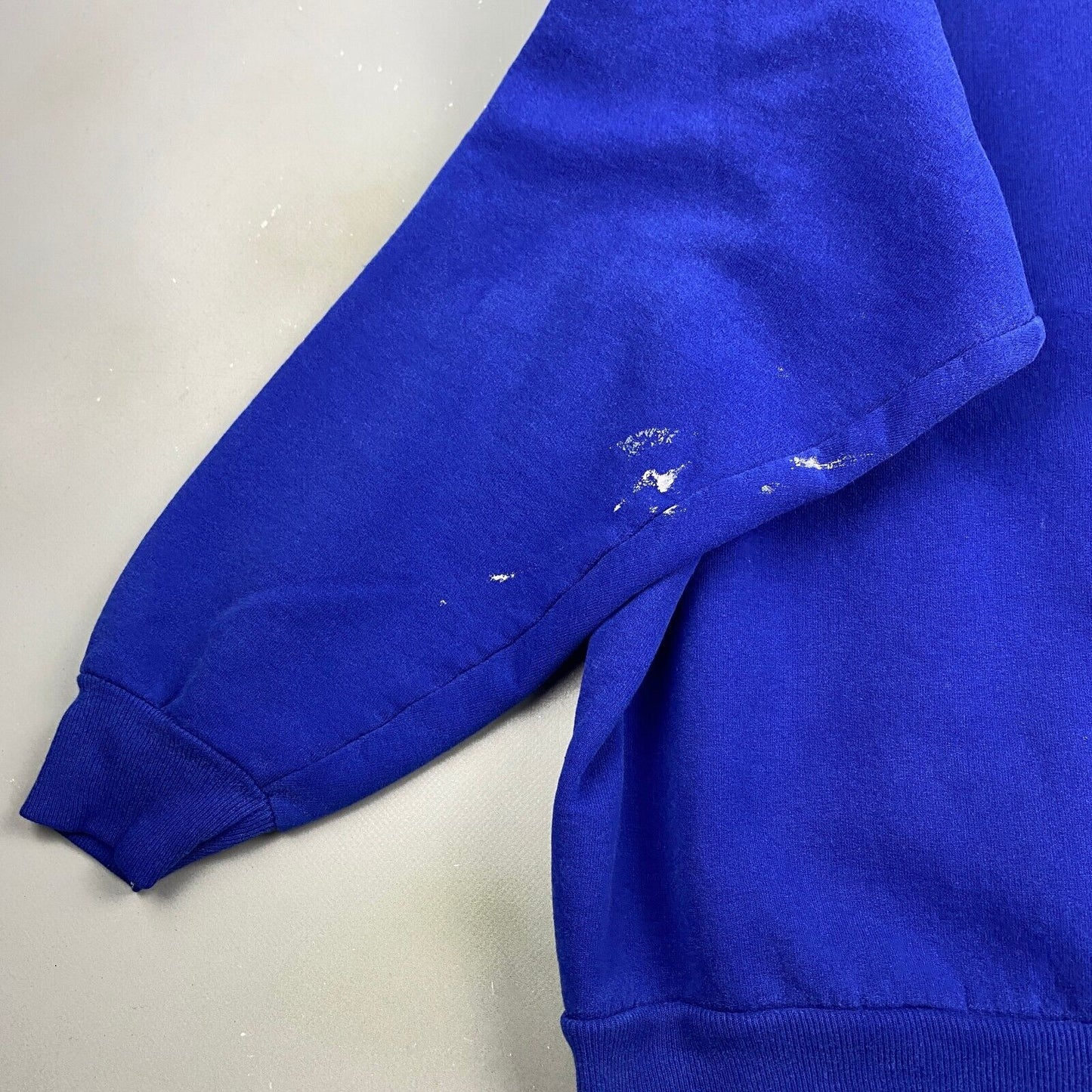VINTAGE Blank Blue Jerzees Crewneck Sweater sz XL Men Adult
