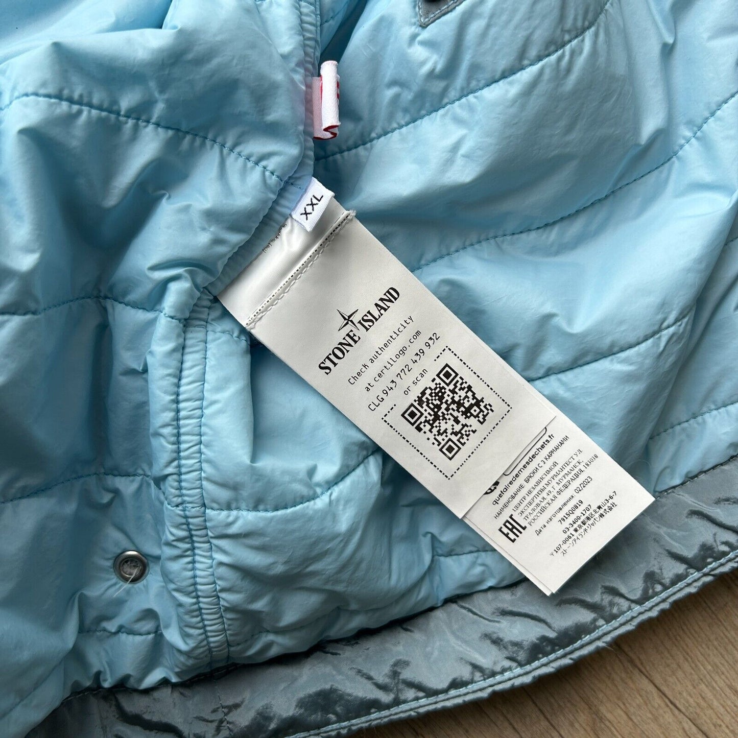 Stone Island Nylon Metal Jacket AW 2023 sz XXL