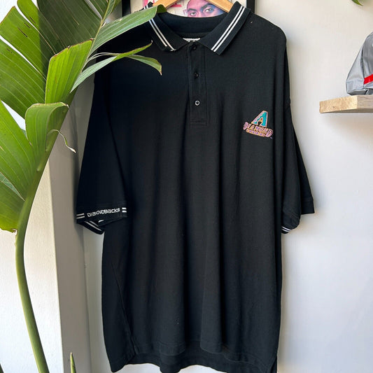 VINTAGE | Arizona Diamond Backs Polo Shirt sz XL