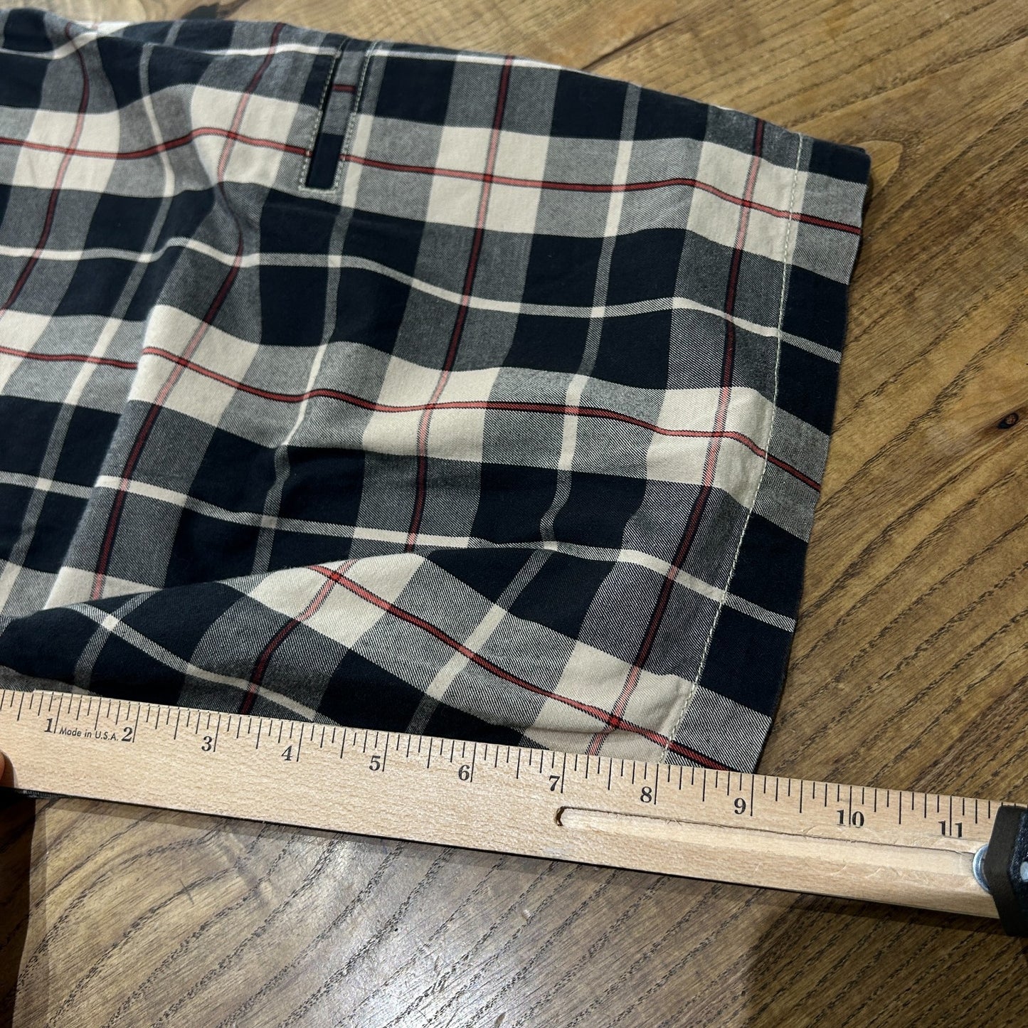 VINTAGE | Stussy WorkGear x Dickies Plaid Shorts sz W34