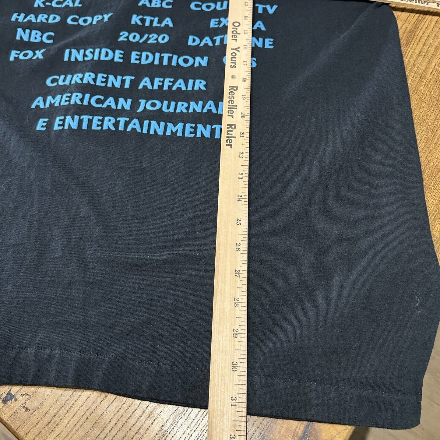 VINTAGE 90s | Camp OJ Simpson Gavel To Gavel T-Shirt sz L-XL Adult