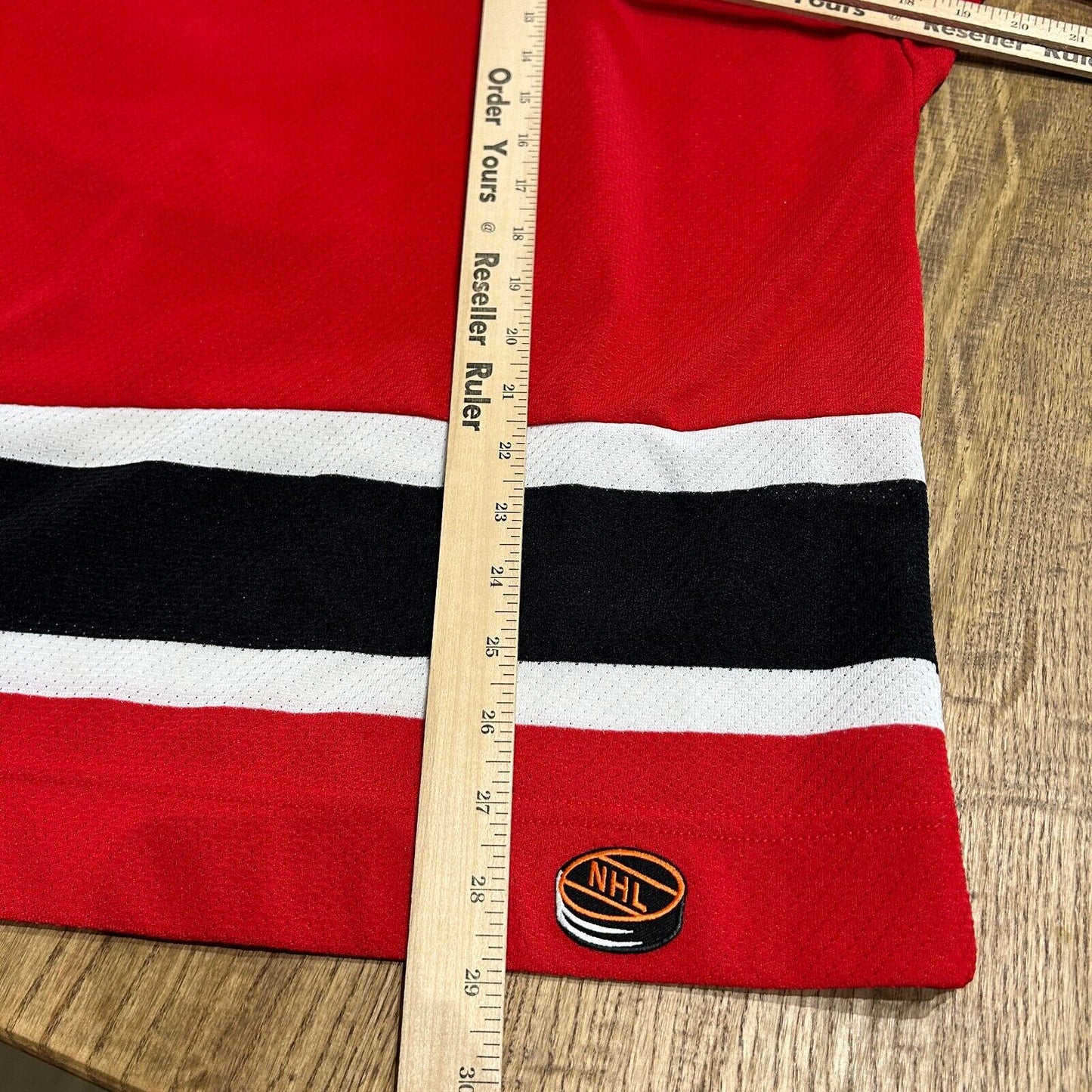 VINTAGE 90s | New Jersey Devils CCM Maska Hockey Jersey sz S