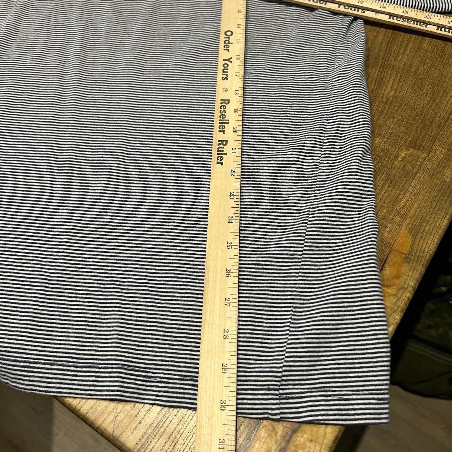 VINTAGE | Nautica Spell Out Horizontal Striped T-Shirt sz XXL Adult