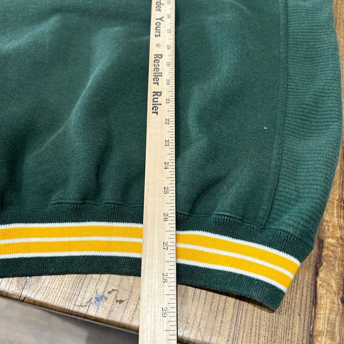 VINTAGE 90s | NFL Green Bay Packers Lee Sport Football Sweater sz L Adult
