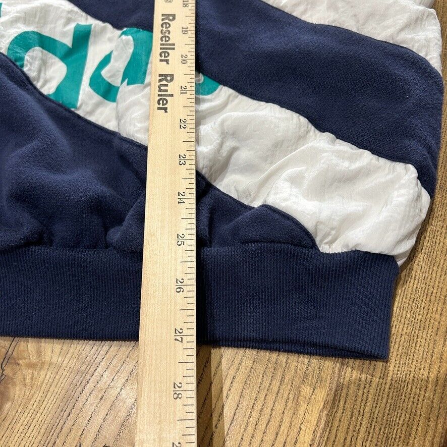VINTAGE 80s | Adidas 3 Stripes Color Block Crew Sweater sz M