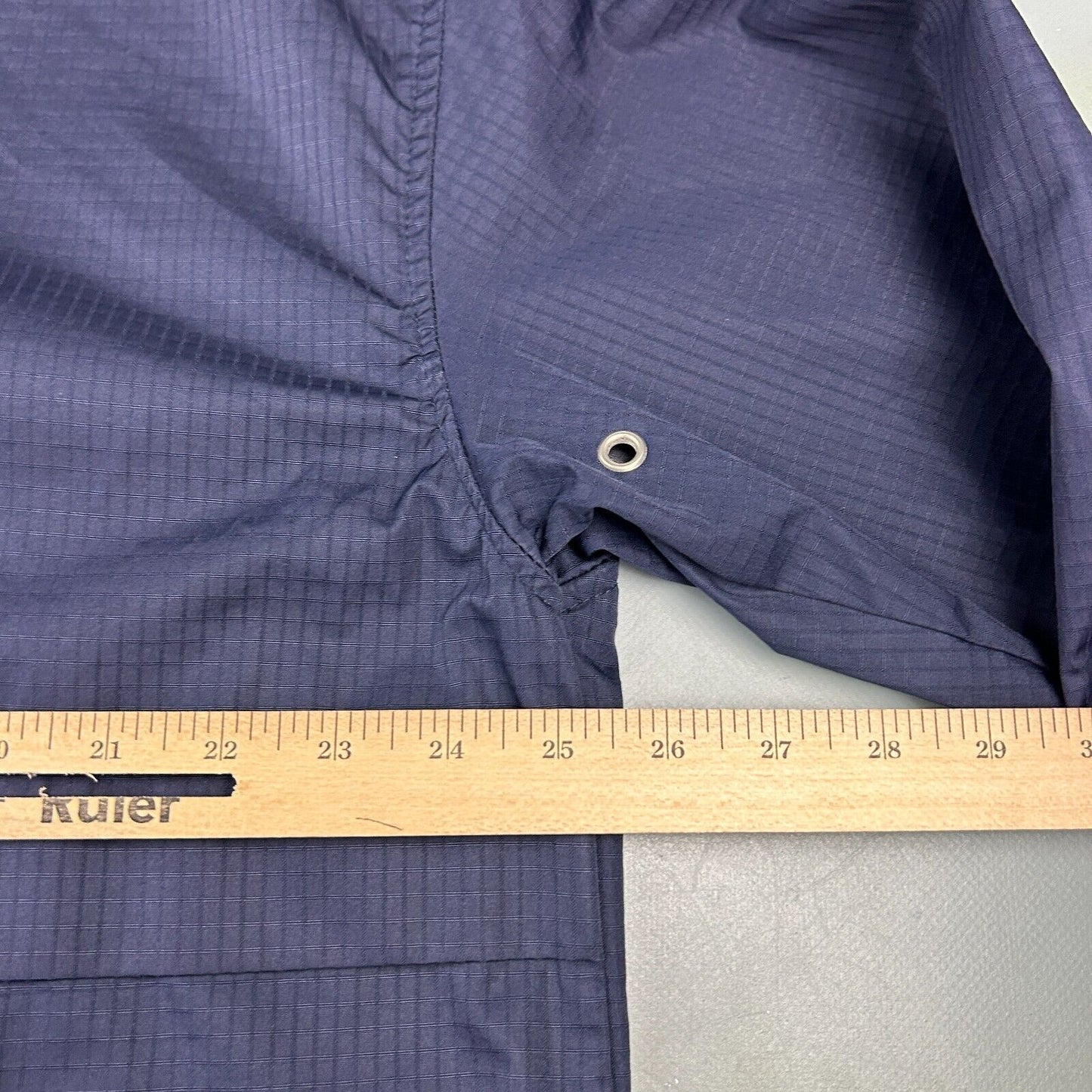 VINTAGE 90s | STARTER Ripstop 1/2 Zip Anorak Jersey Lined Jacket sz L Adult