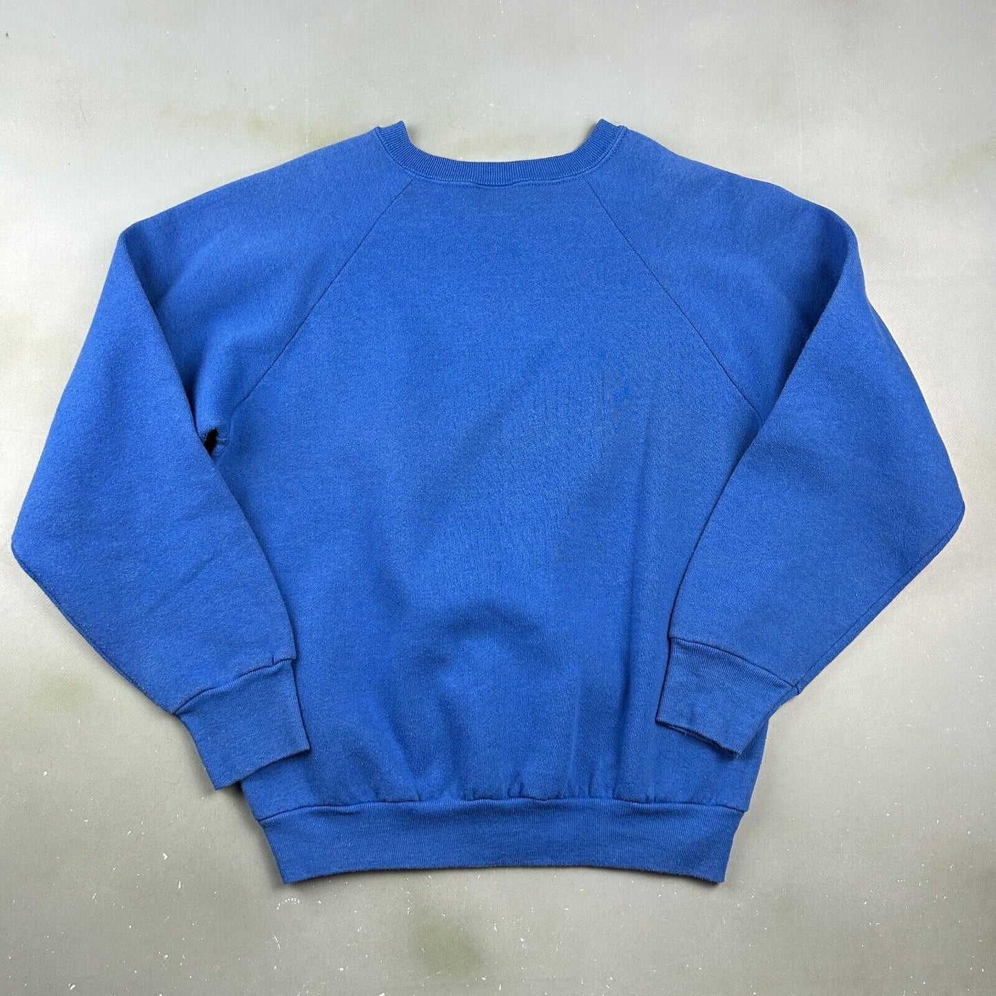 VINTAGE 90s | Hand Knit Sail Boat Print Crewneck Sweater sz S-M Adult