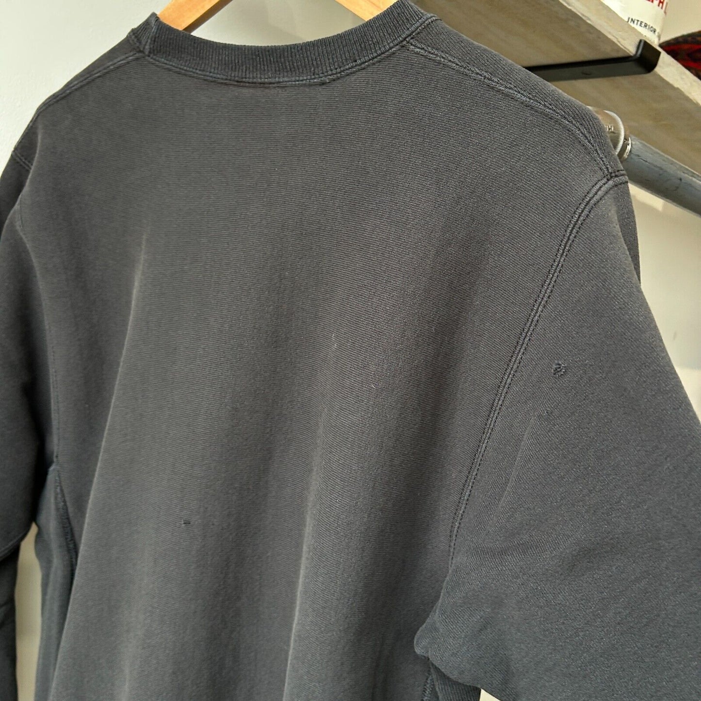VINTAGE 90s | Iowa College Heavyweight Crew Sweater sz M