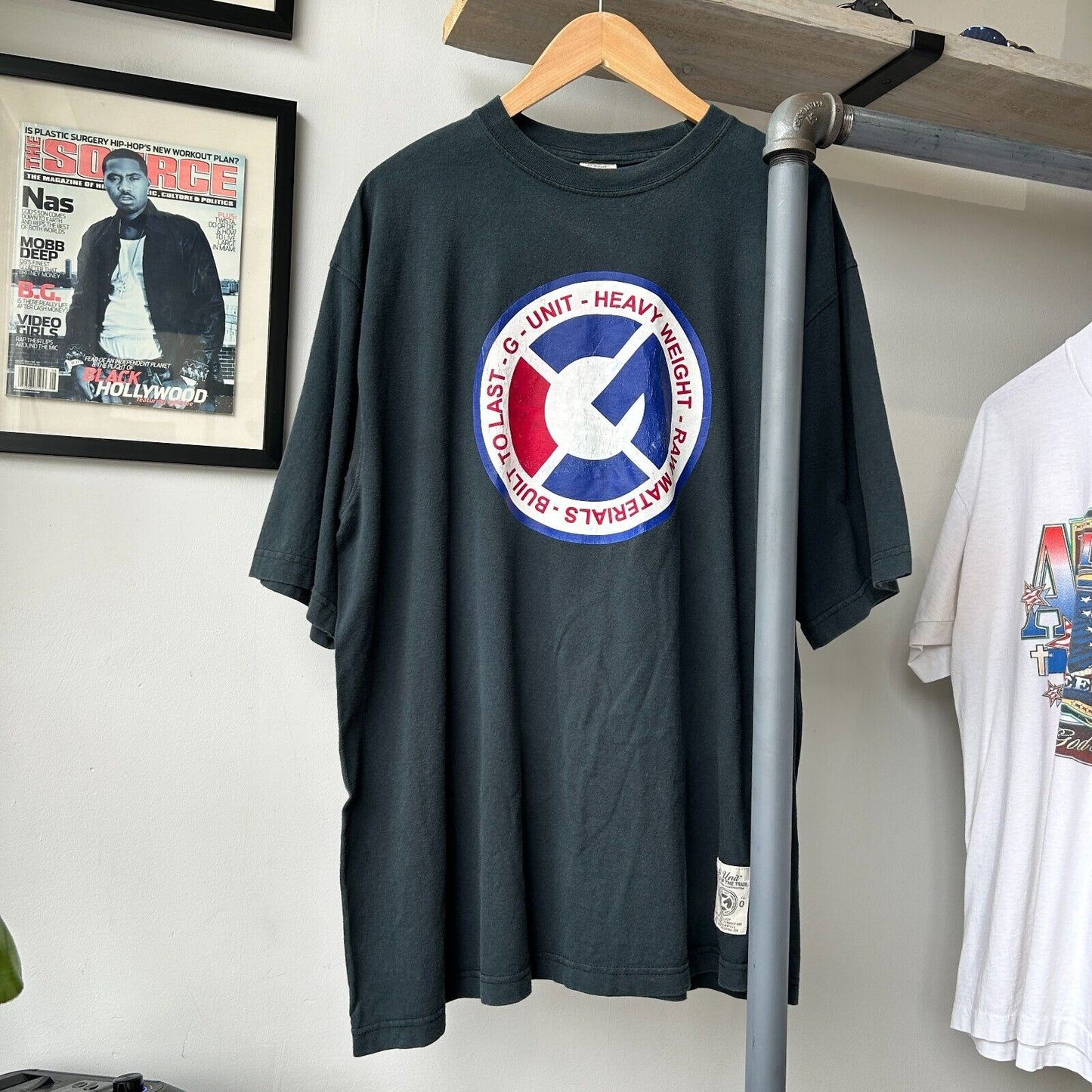 VINTAGE | G-UNIT Heavyweight Logo T-Shirt sz XL