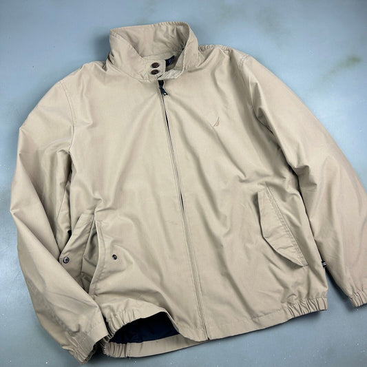 VINTAGE | Nautica Tan Harrington Light Jacket sz M Adult