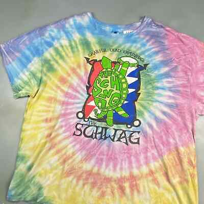 VINTAGE The Grateful Dead Experience The Schwag Tye Dye T-Shirt sz 3XL Men Adult