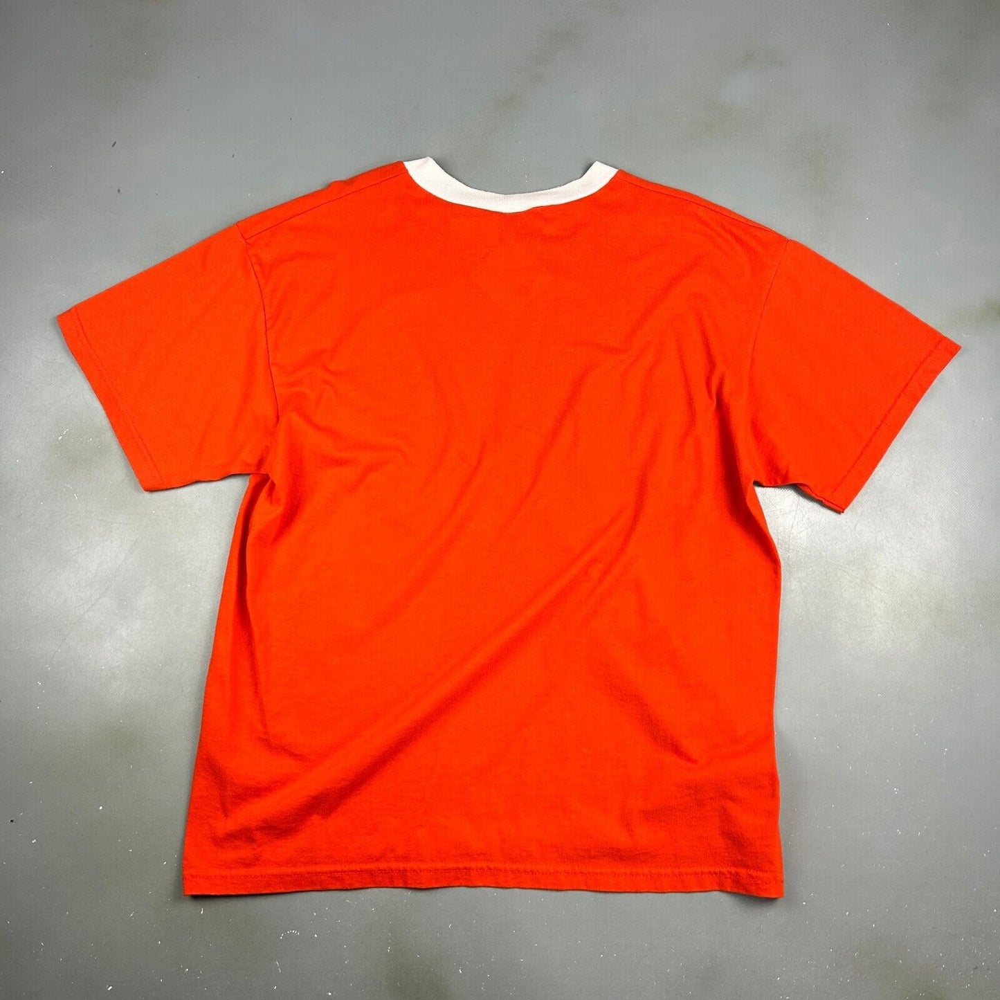 VINTAGE 90s | Tiger Cubs BSA Orange Ringer T-Shirt sz L Men Adult