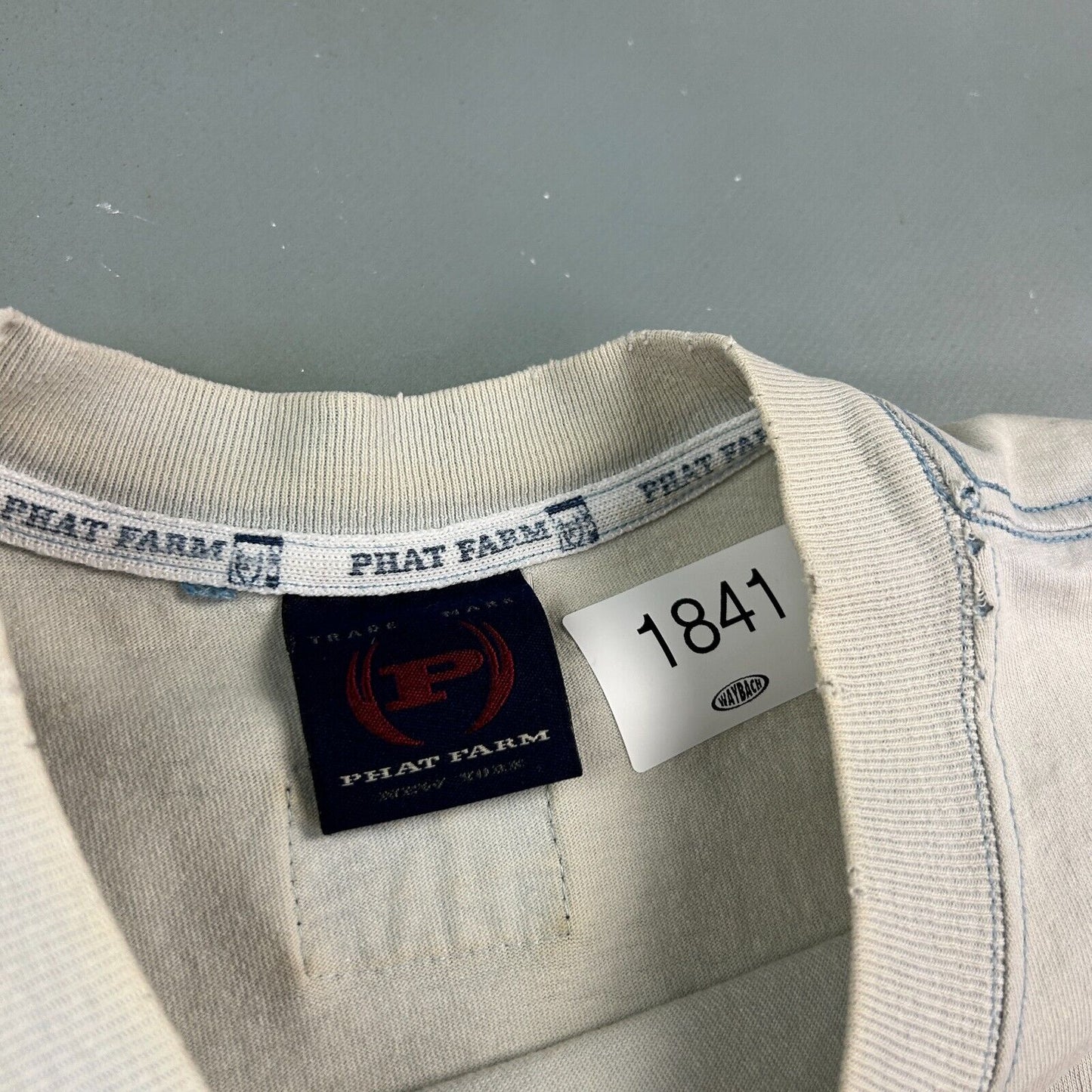 VINTAGE | Phat Farm American Flava Faded T-Shirt sz Med Tall* Adult