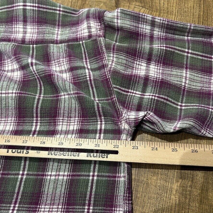 VINTAGE | Cottage Essentials Plaid Button Down Shirt sz M