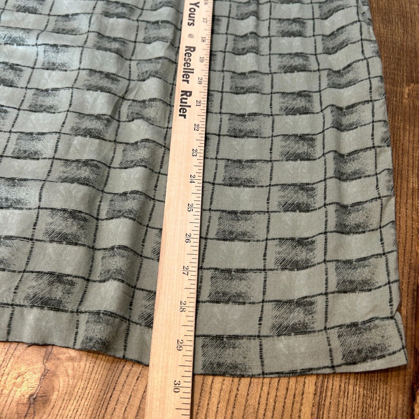 VINTAGE | J. Ferrar Checkered Short Sleeve Button Down Shirt sz M