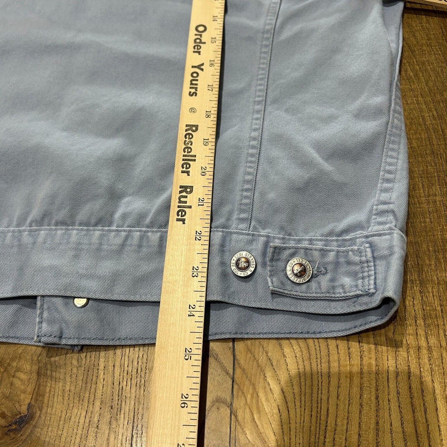 VINTAGE | Levis SilverTab Baby Blue Trucker Jacket sz S