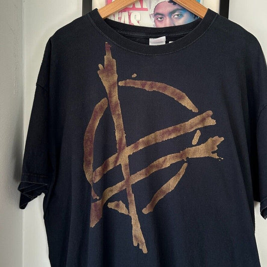 VINTAGE | Anarchy Deathwish Logo Band T-Shirt sz XXL