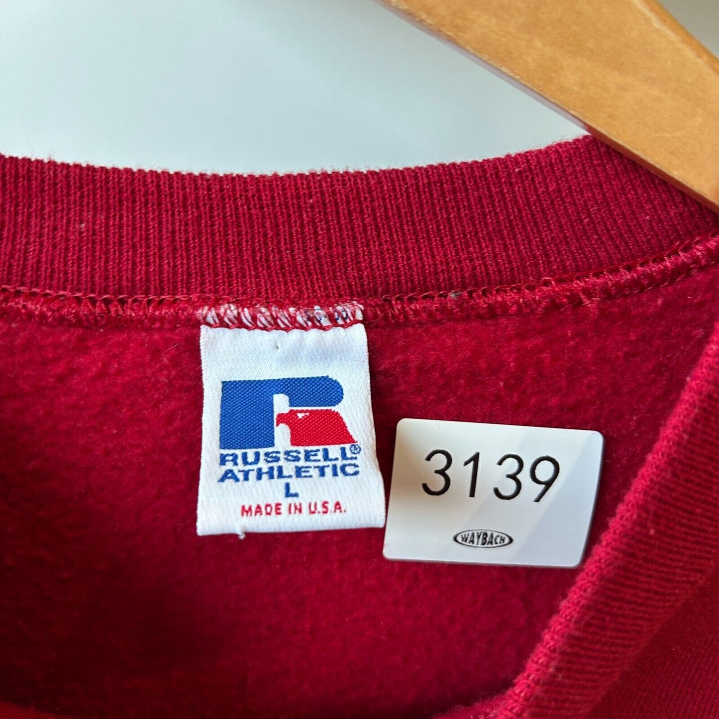 VINTAGE 90s | Stanford University Russell Athletic Crew Sweater sz L