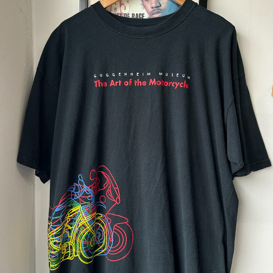 VINTAGE | The Art Of The Motorcycle Guggenheim Museum T-Shirt sz XL/XXL