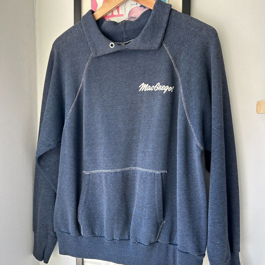 VINTAGE 70s | MacGregor Collared Crewneck Sweater sz M