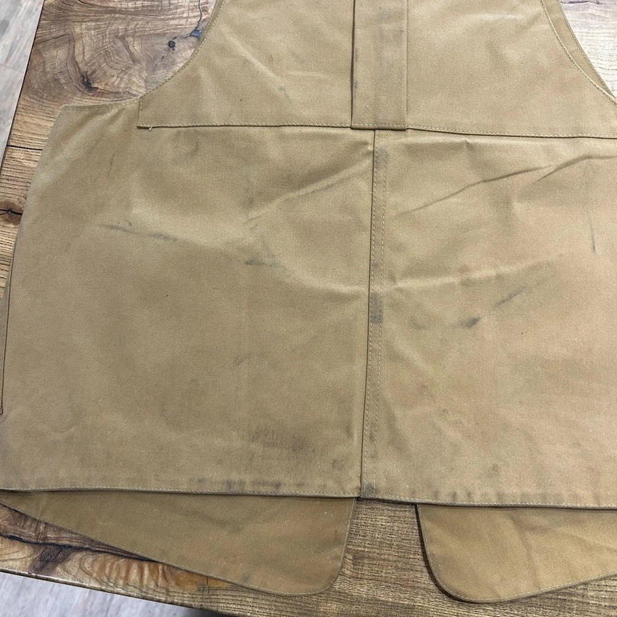 VINTAGE | FILSON Tin Cloth Half Moon Vest Jacket USA Made sz L