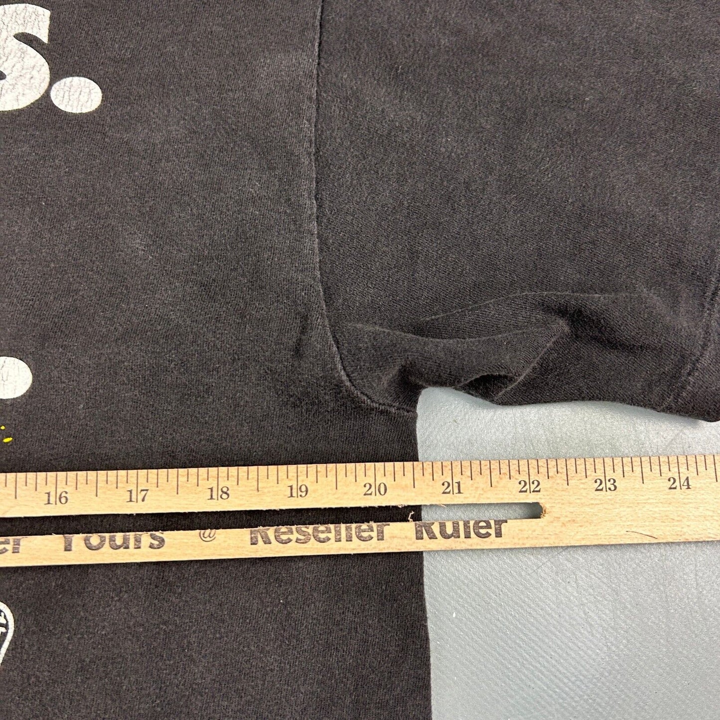 VINTAGE 90s DeWALT Challenge Cordless Not Gutless Black T-Shirt sz Large Adult