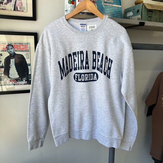 VINTAGE | Madeira Beach Florida Crewneck Sweater sz M Adult