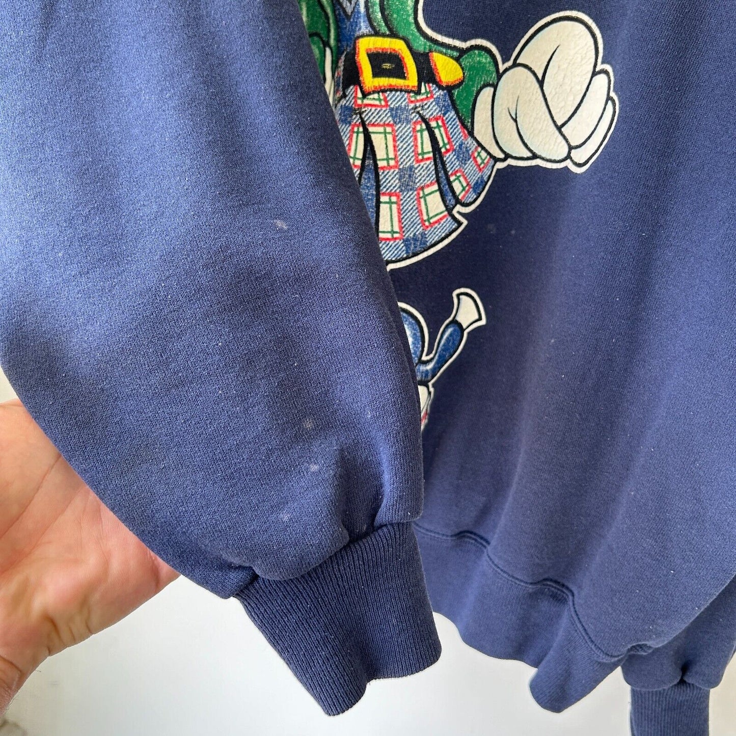 VINTAGE 90s | Fashion Minnie Mouse Crewneck Sweater sz L
