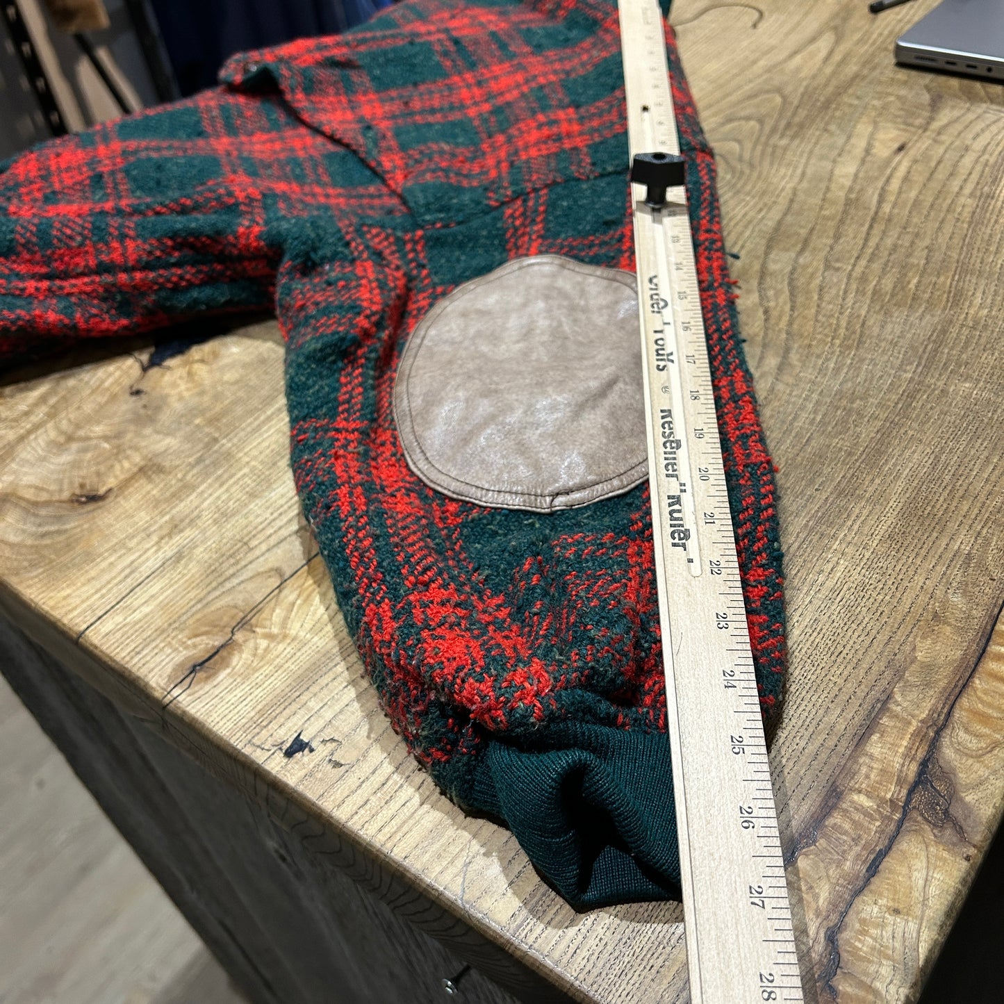 VINTAGE 80s | Issey Miyake Plaid Blouson Jacket sz 9 / S-M