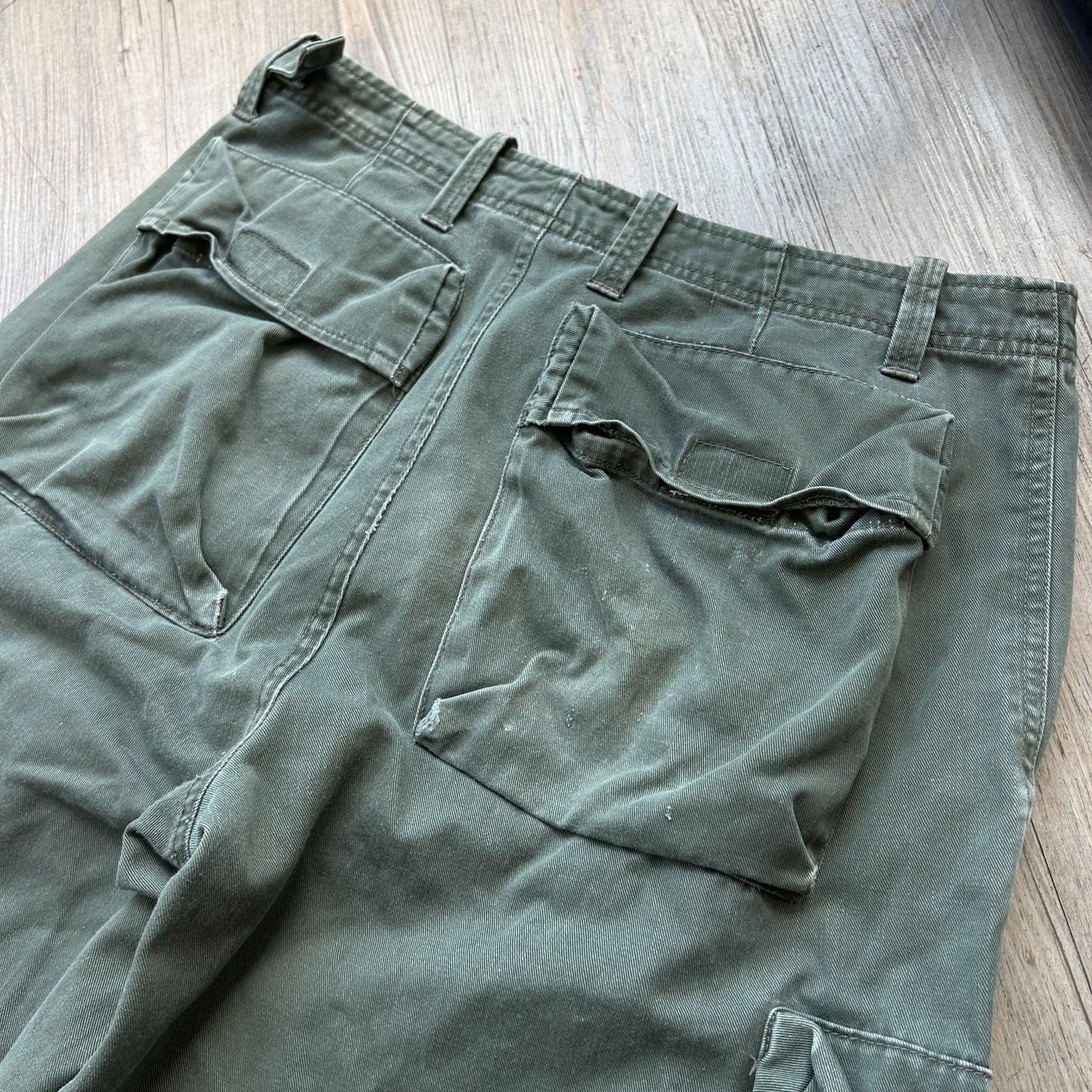 VINTAGE 90s Y2K | X-Games Espn Green Multi Cargo Shorts sz W30