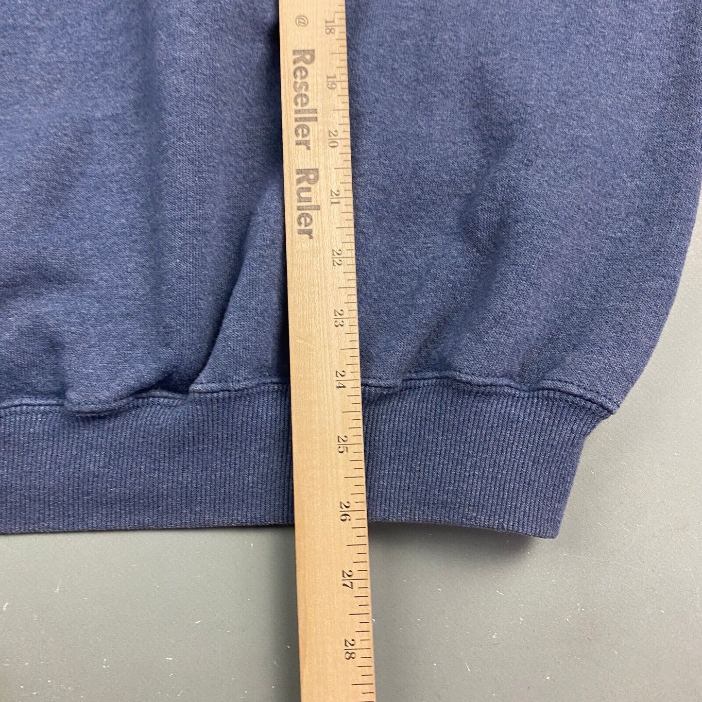 VINTAGE 90s Blank Grey Lee Heavyweight Crewneck Sweater sz Large Men Adult