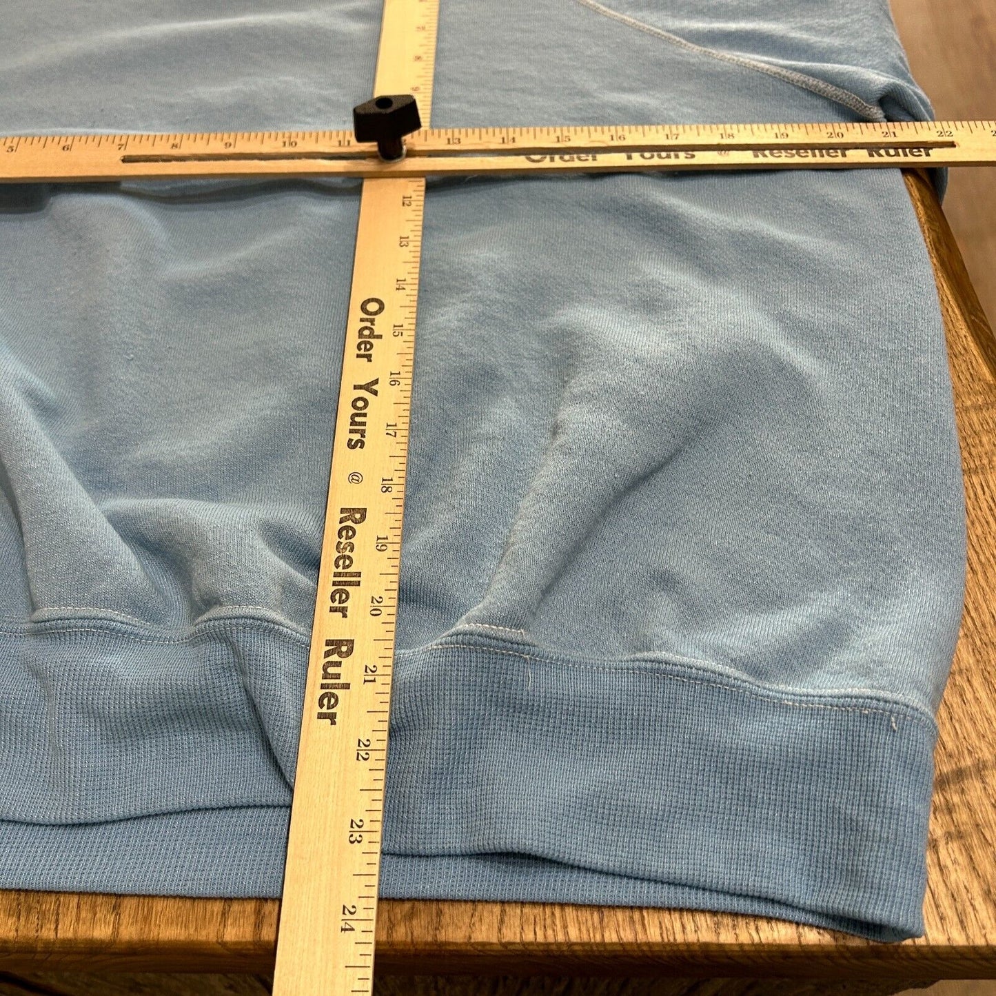 VINTAGE 80s | Mickey Mouse Baby Blue Crew Sweater sz XL