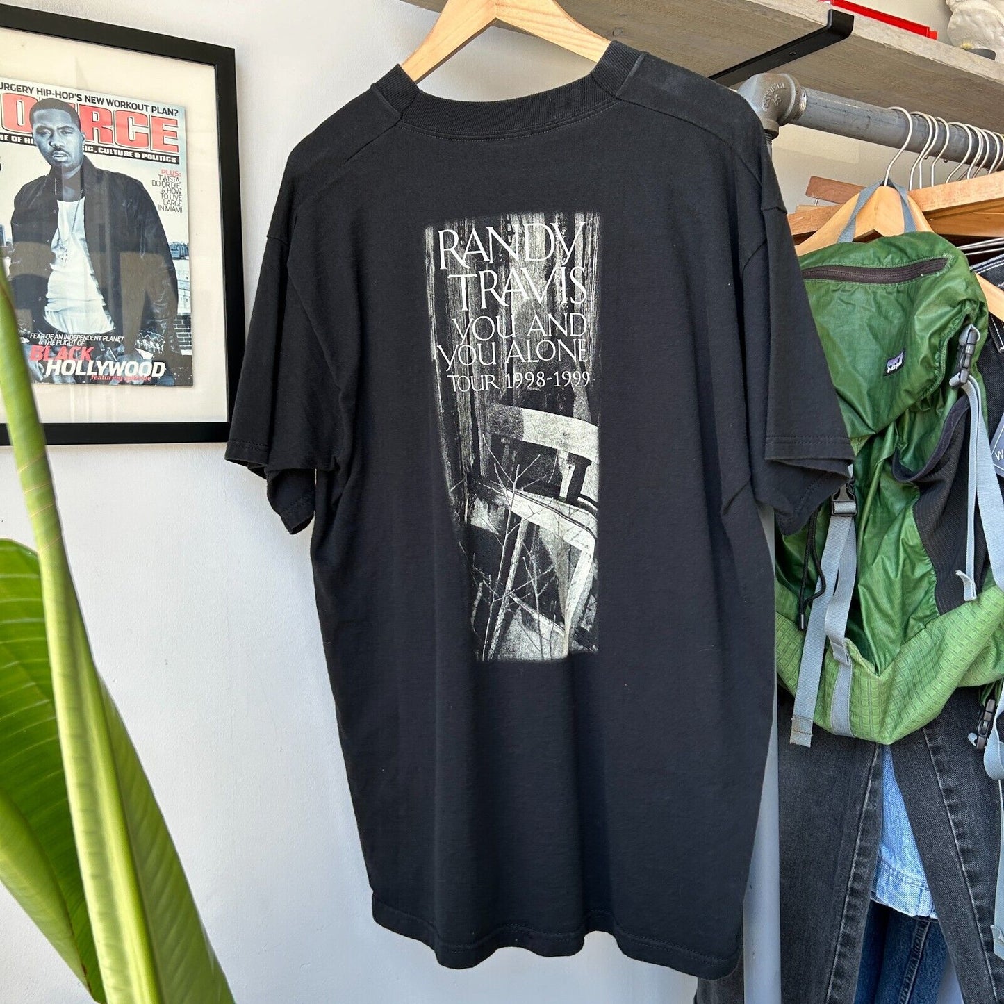 VINTAGE 90s | Randy Travis You & You Alone Band T-Shirt sz L