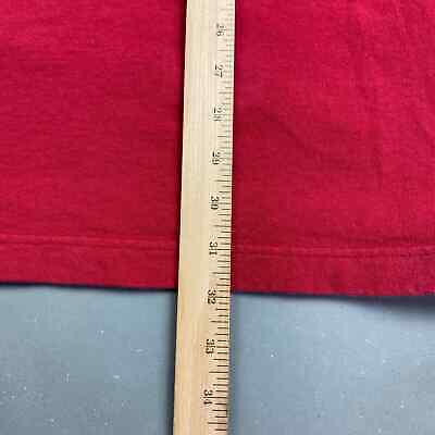 VINTAGE Carhartt Red Henley Pocket T-Shirt sz XXL Adult